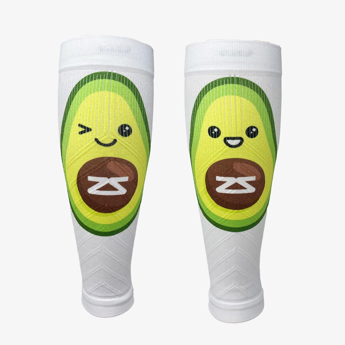 Large Avocado Compression Leg Sleeves