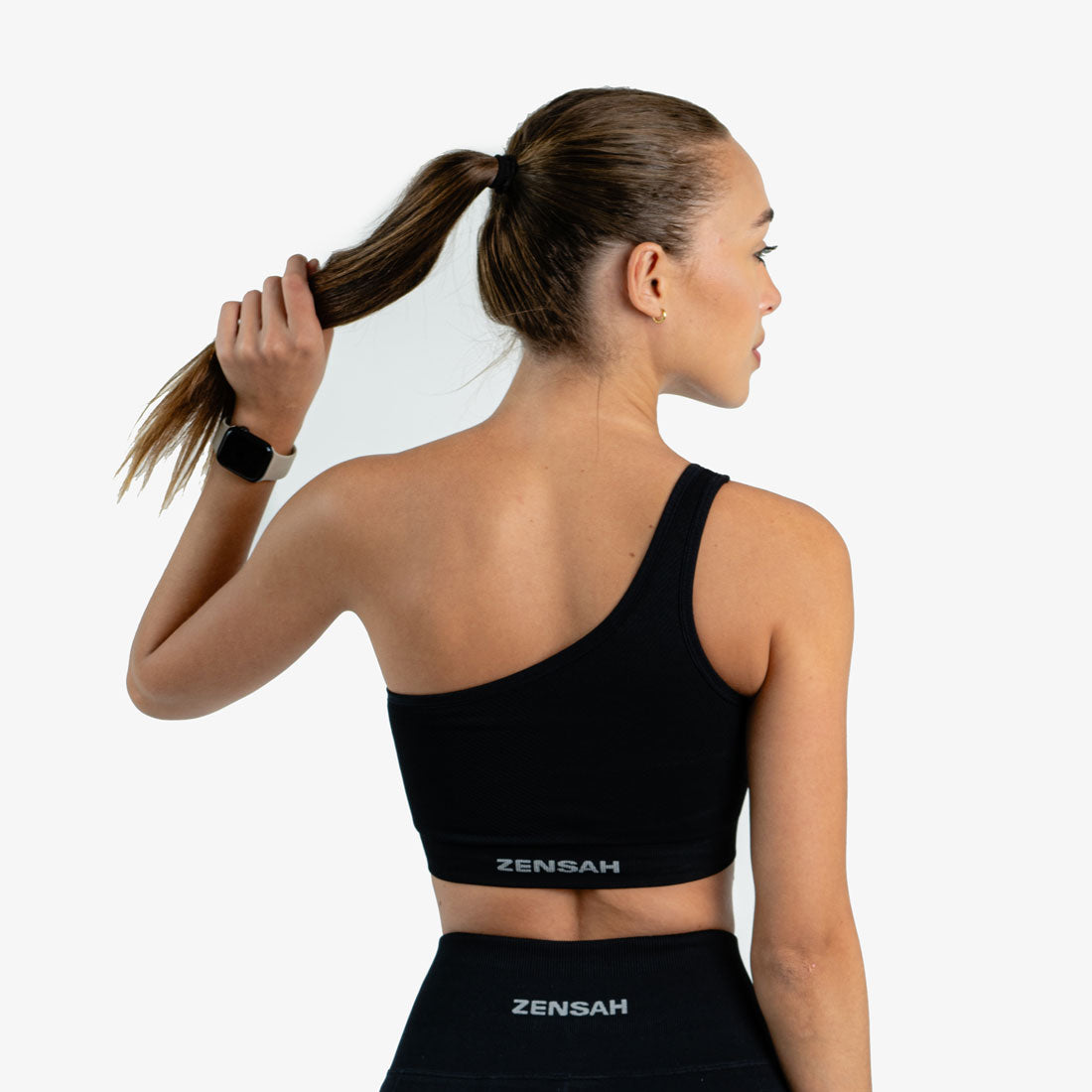 One Shoulder Sports Bra