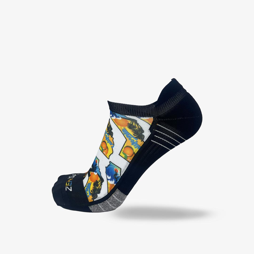 California State Running Socks (No Show)