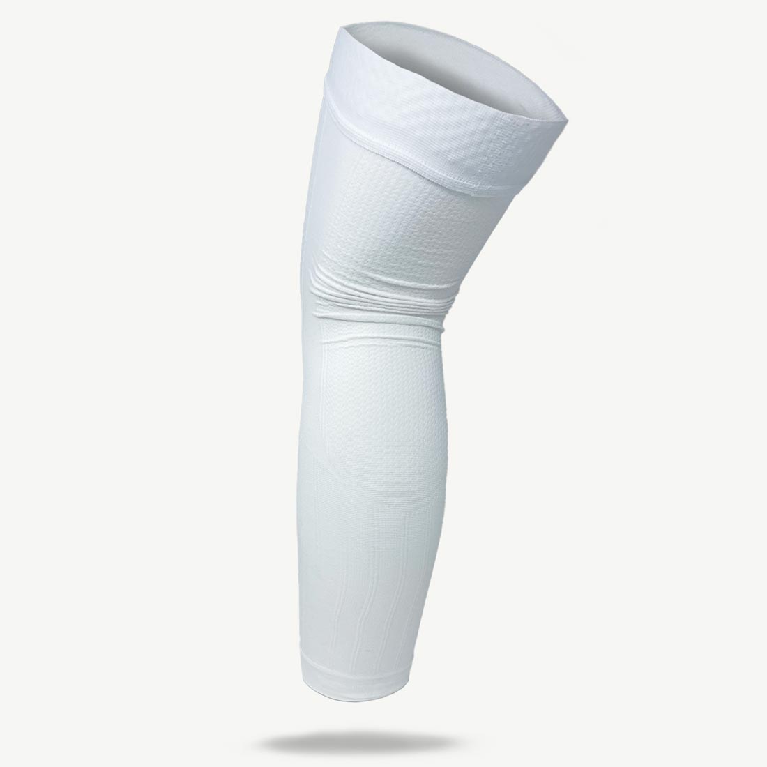 Basic White Football Compression Arm Sleeve