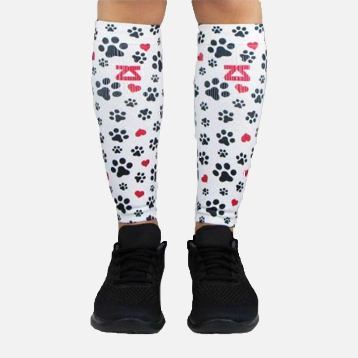 Paw Prints Compression Leg Sleeves