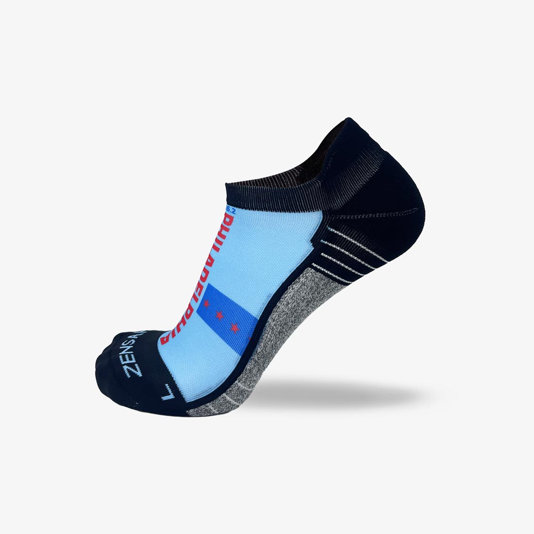 Iconic Philly Running Socks (No Show)