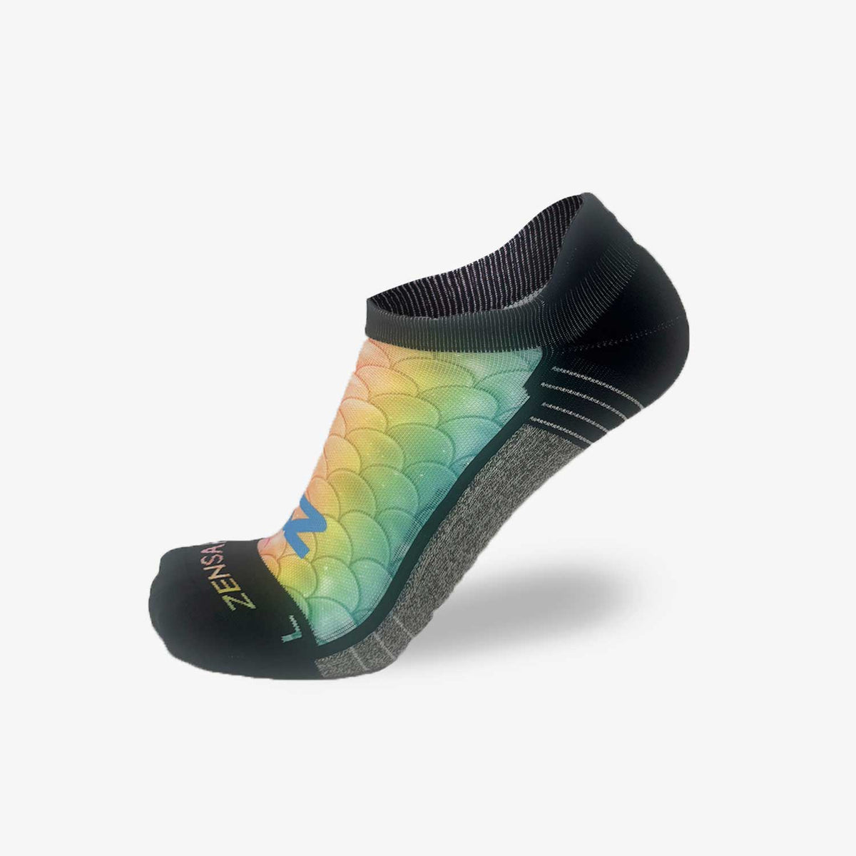 Rainbow Mermaid Tail Socks (No Show)