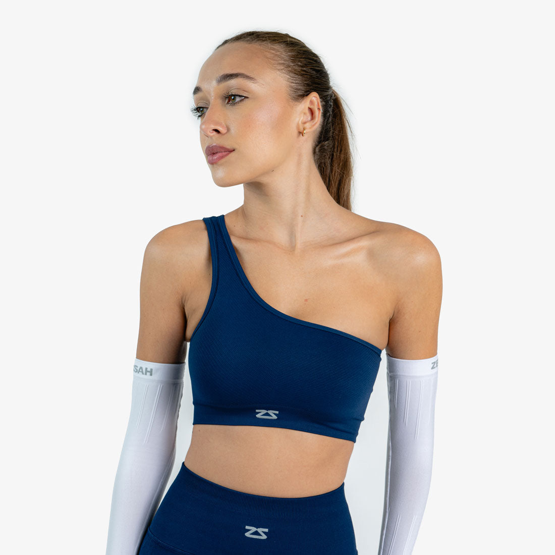 One Shoulder Sports Bra