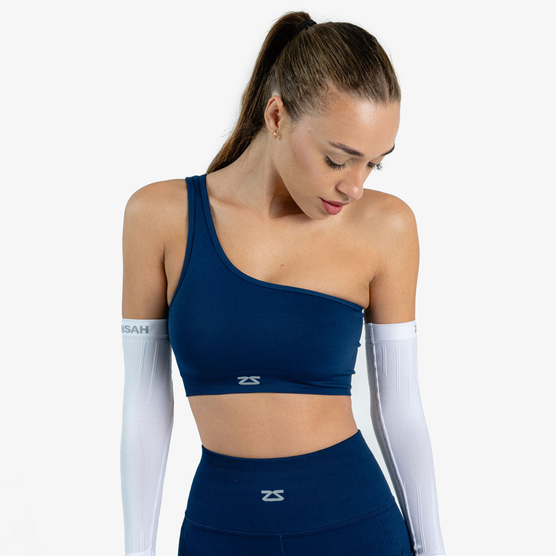 One Shoulder Sports Bra