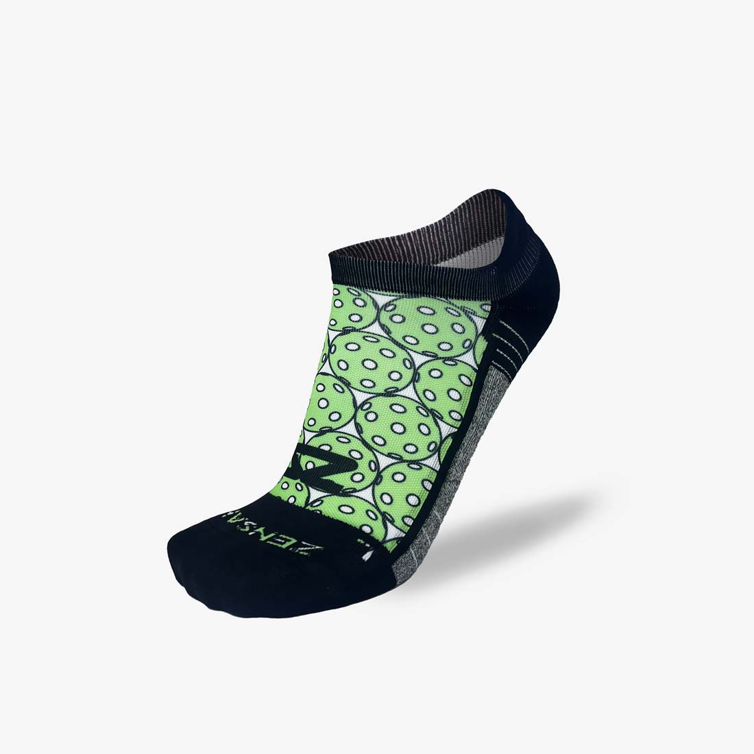 Pickleballs Running Socks (No Show)