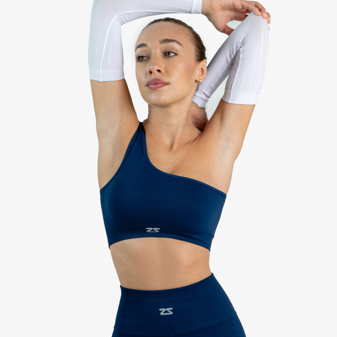 One Shoulder Sports Bra