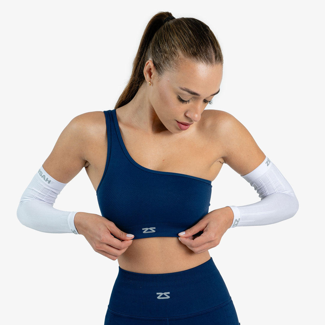 One Shoulder Sports Bra