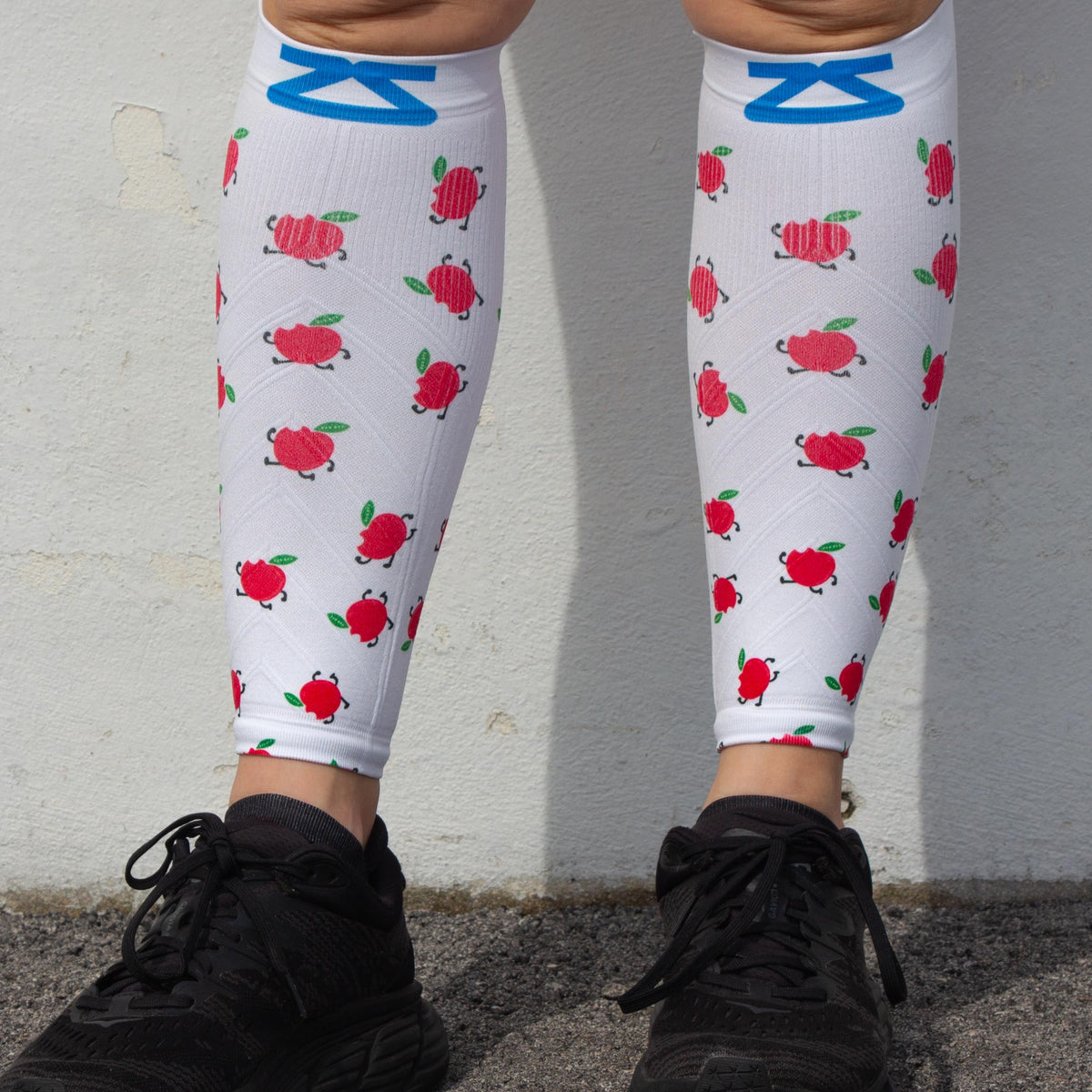 Running Apples Compression Leg Sleeves