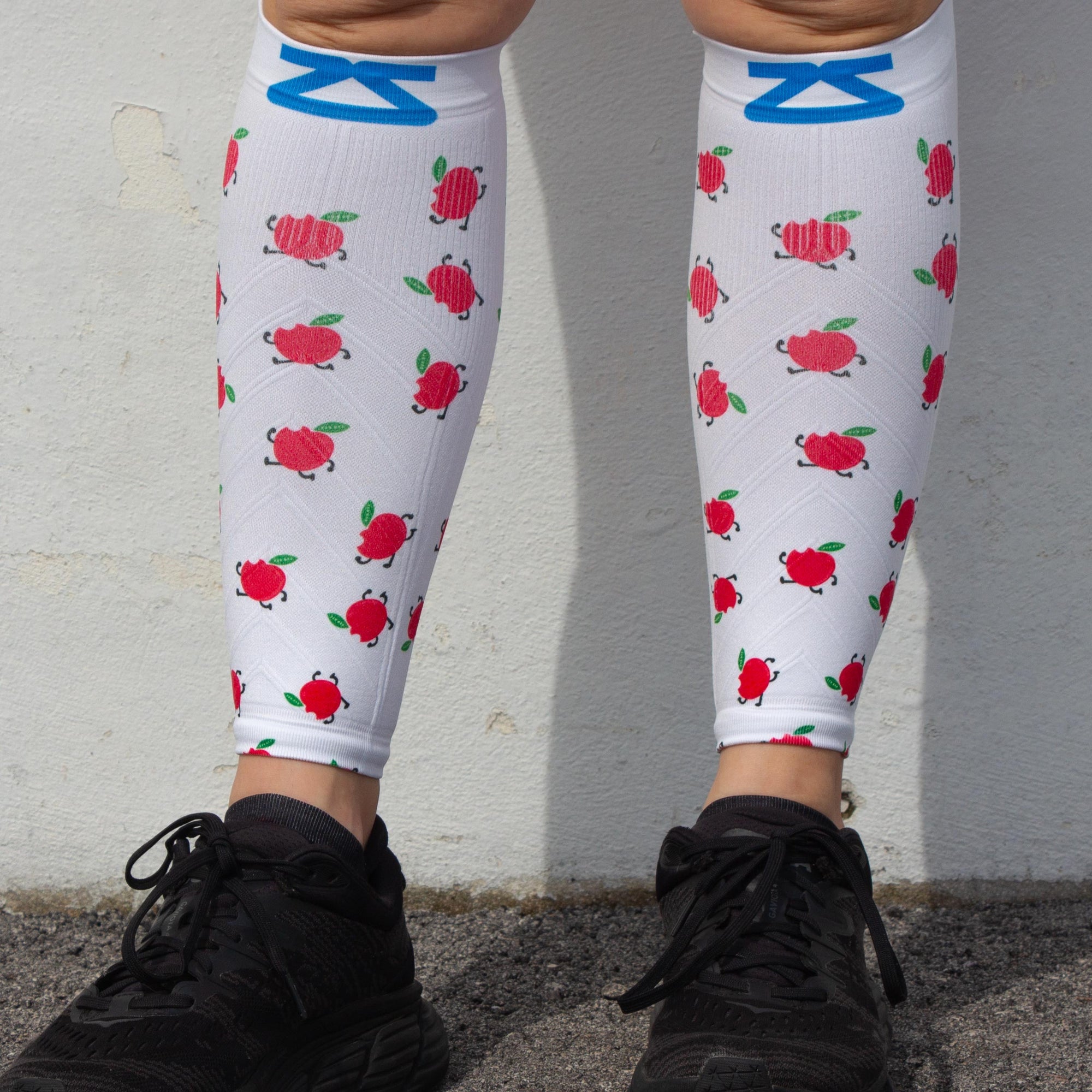 Running Apples Compression Leg Sleeves