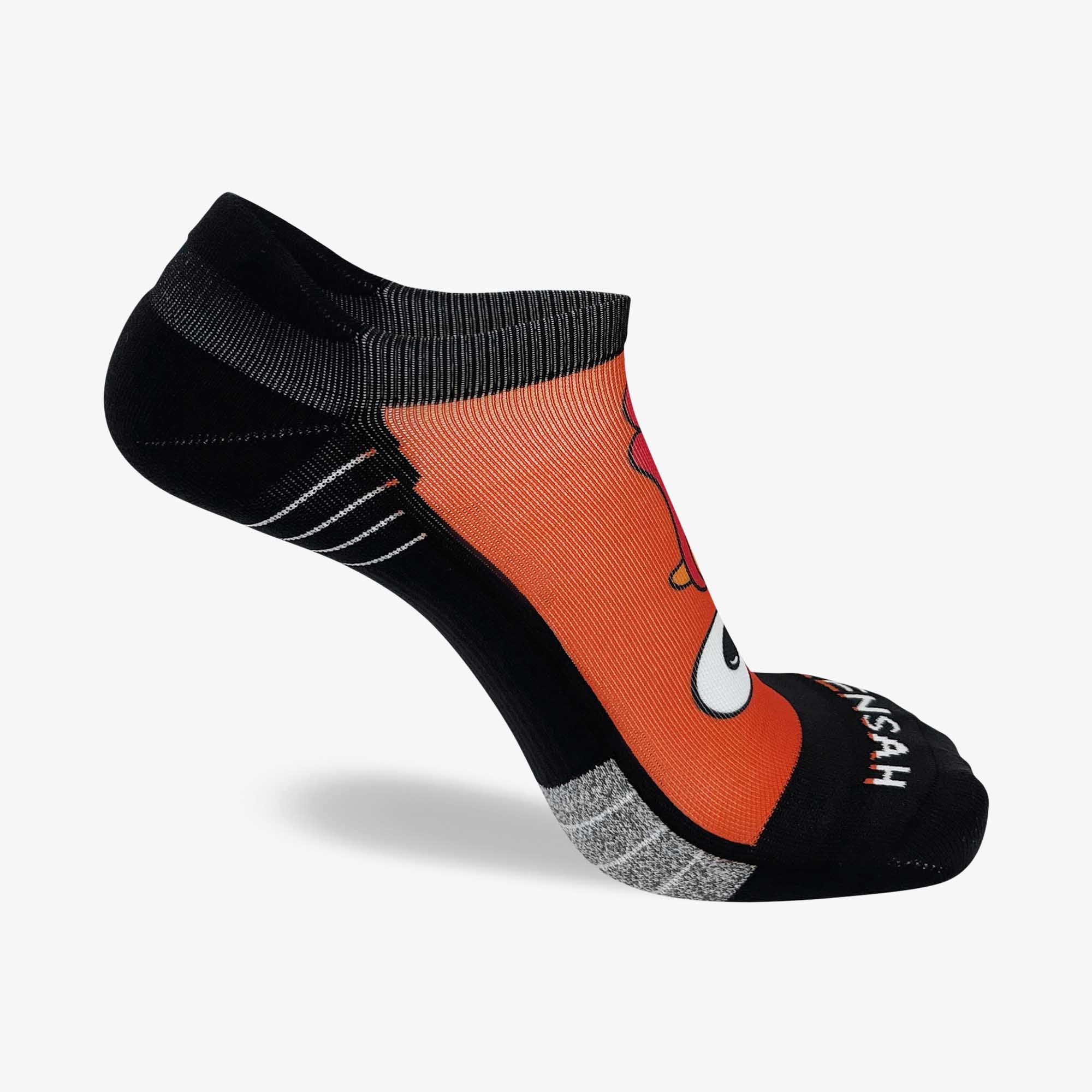 Turkey Face Running Socks (No Show)