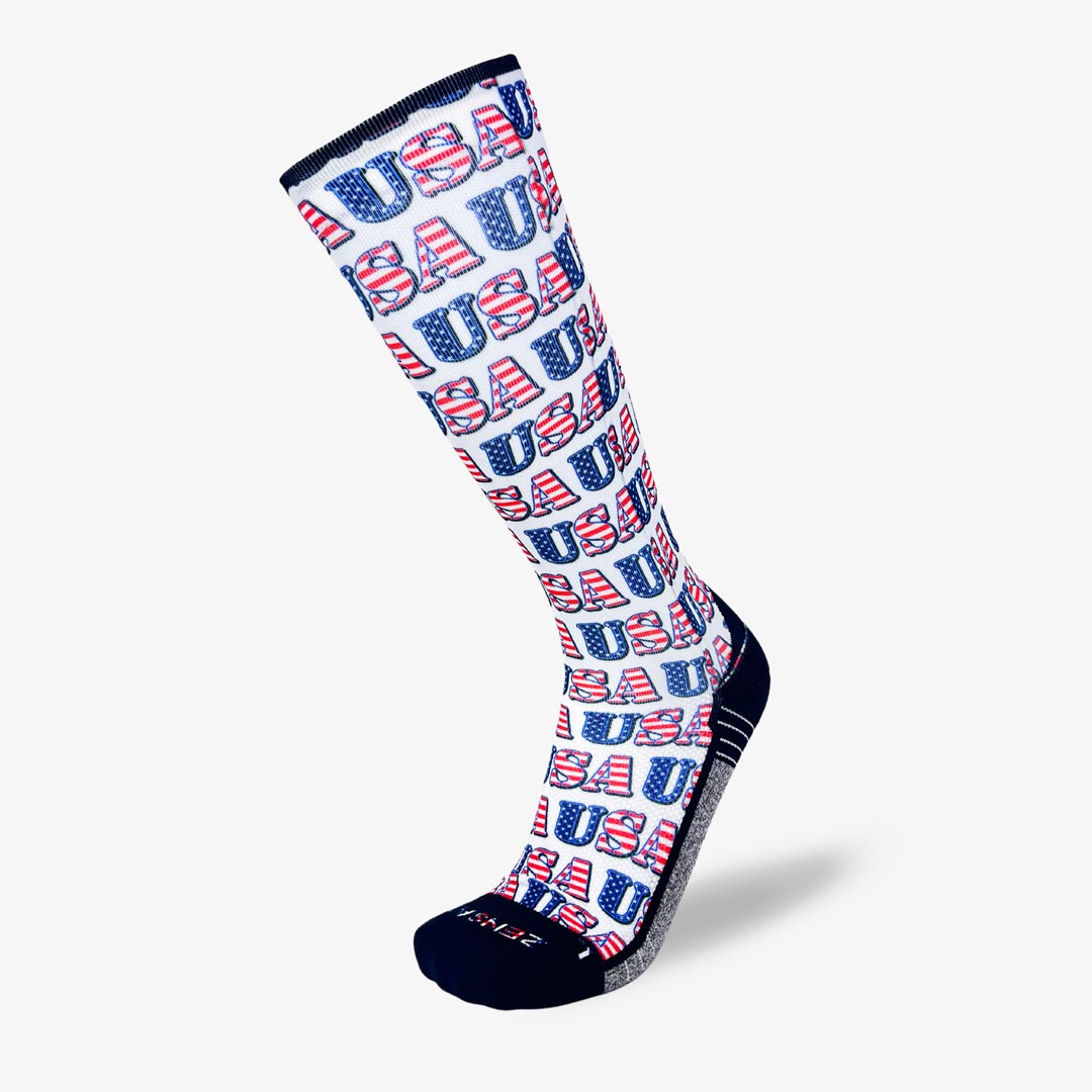 Flying Pigs Compression Socks (Knee-High)