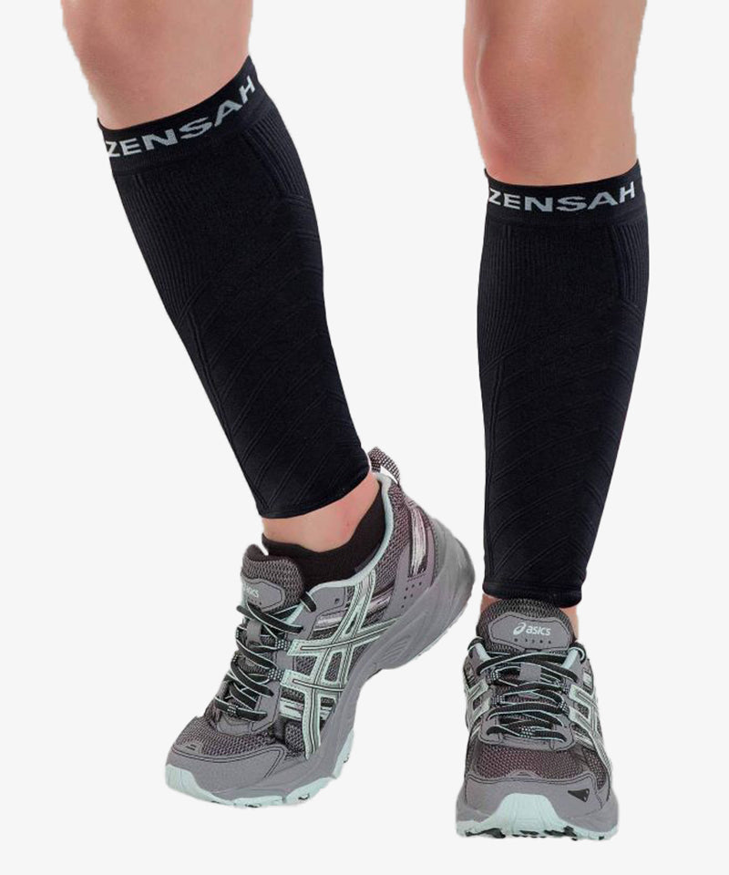 AILIKEE Calf Sleeves Shin Support Leg Compression Socks Open Toe