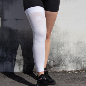 Compression Full Leg Sleeve Best Thigh Calf Knee Support Socks Basketball –  Armageddon Sports