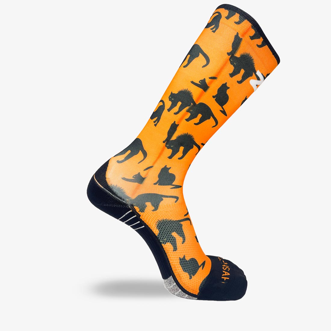 Black Cats Compression Socks (Knee-High)Socks - Zensah