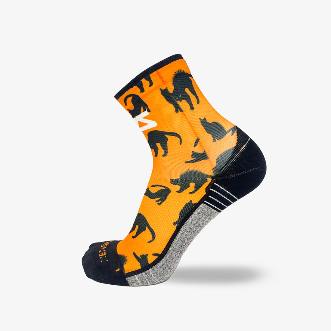 Black Cats Socks (Mini-Crew)Socks - Zensah