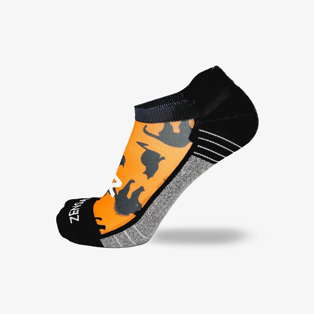 Black Cats Running Socks (No Show)Socks - Zensah