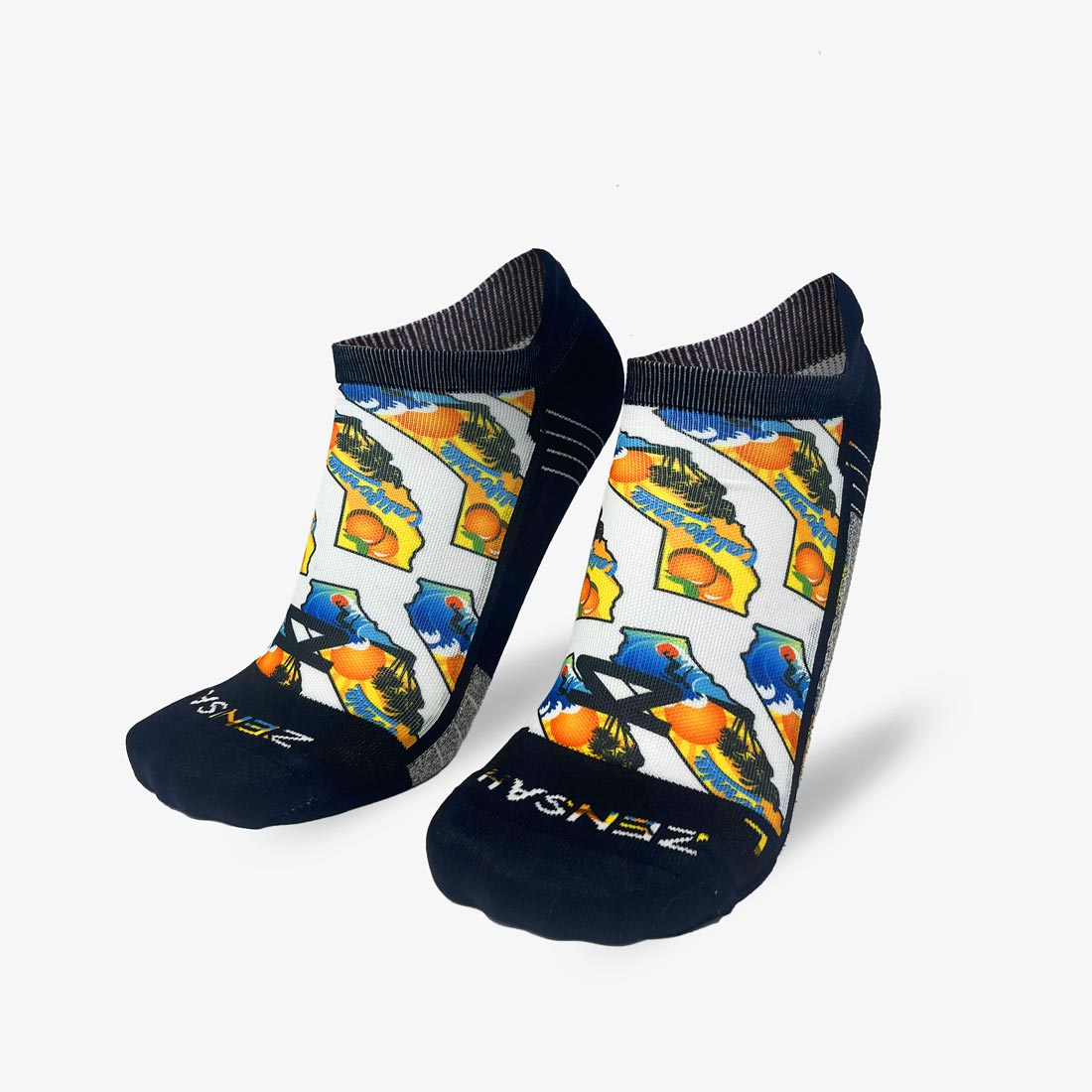 California State Running Socks (No Show)