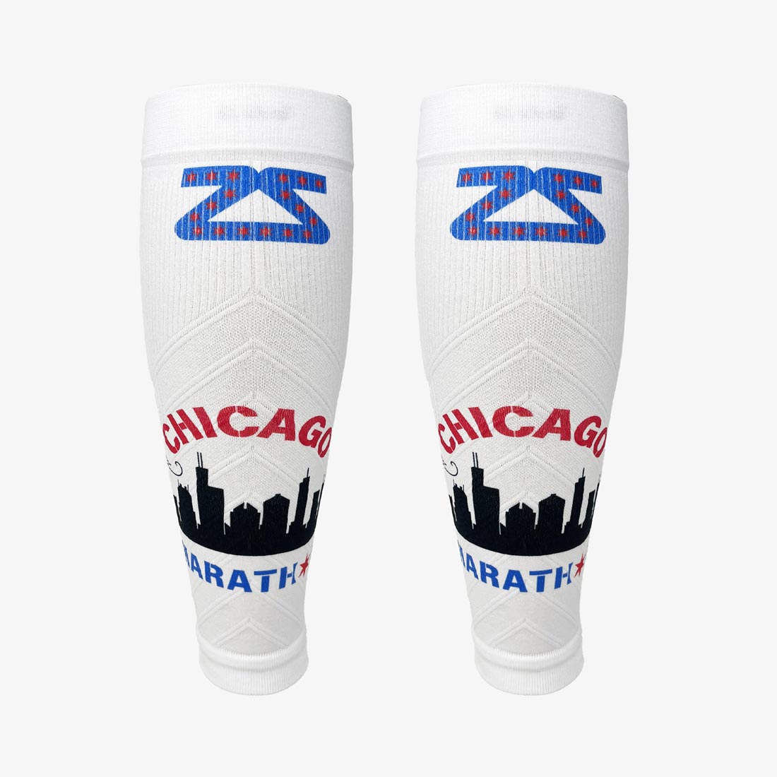 Windy Chicago Skyline Compression Leg Sleeves