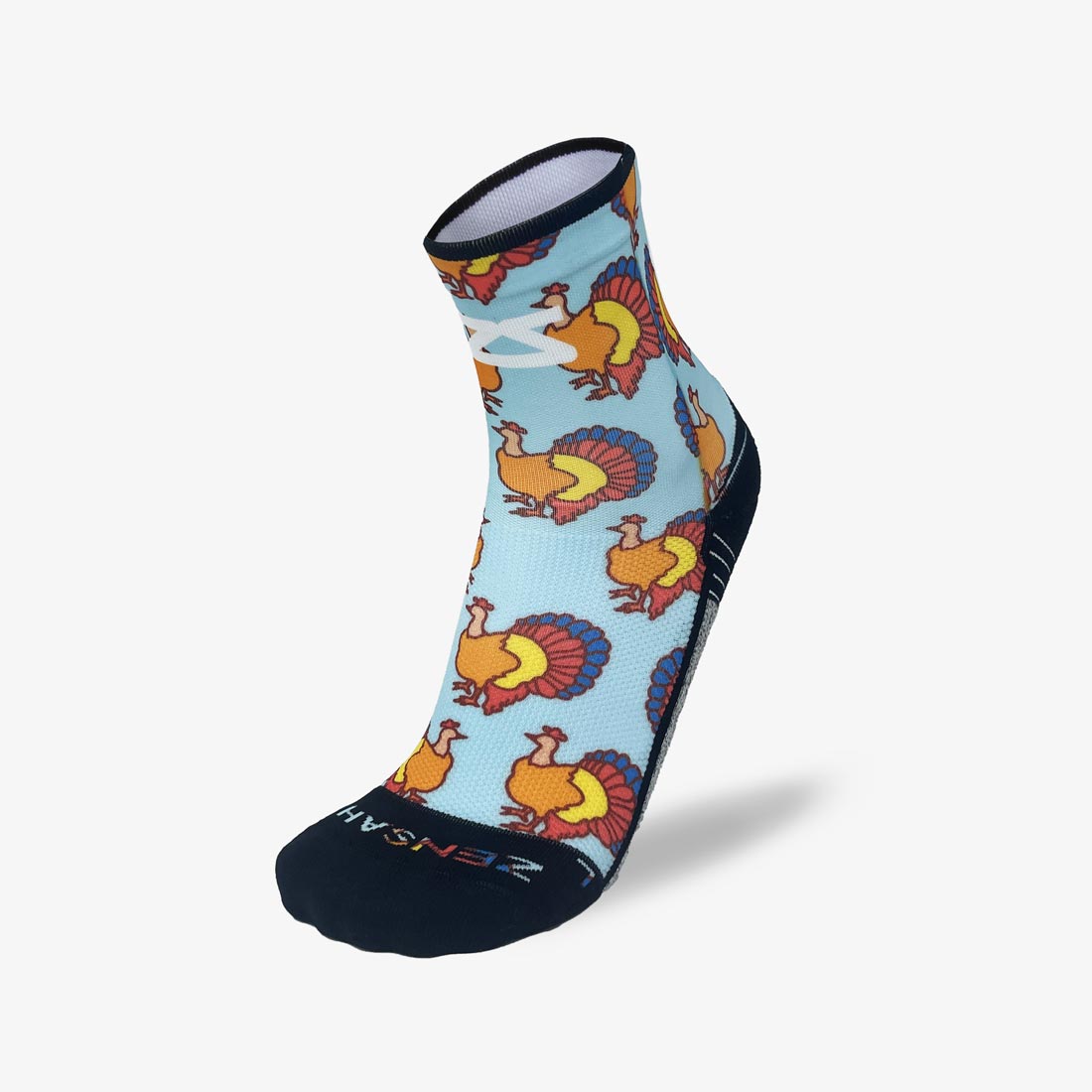 Colorful Turkeys Socks (Mini-Crew)Socks - Zensah