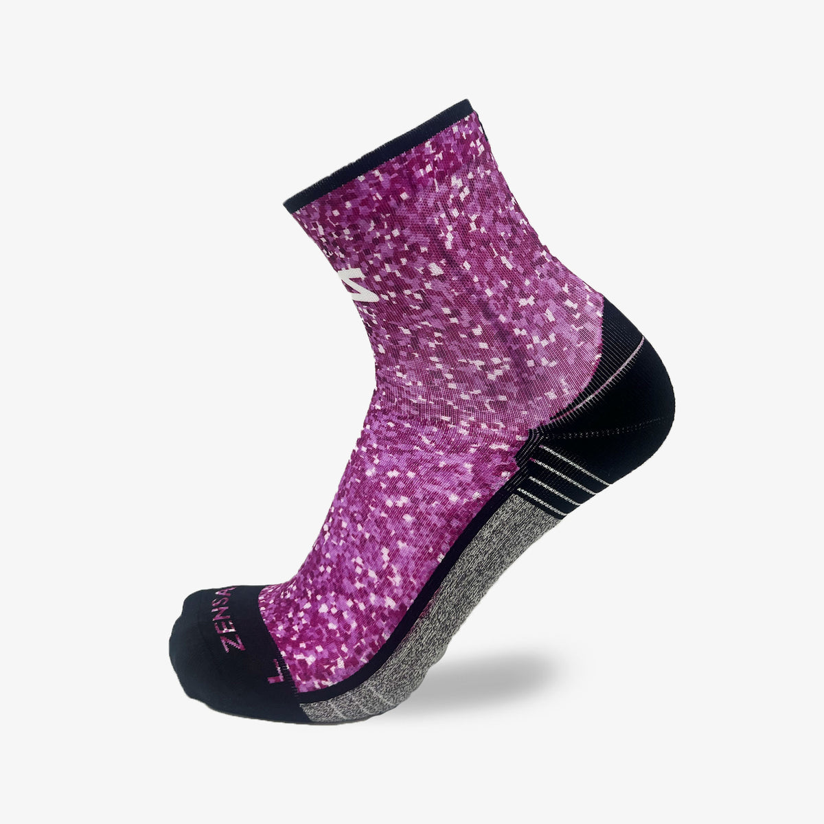 Pink Glitter Socks (Mini Crew)