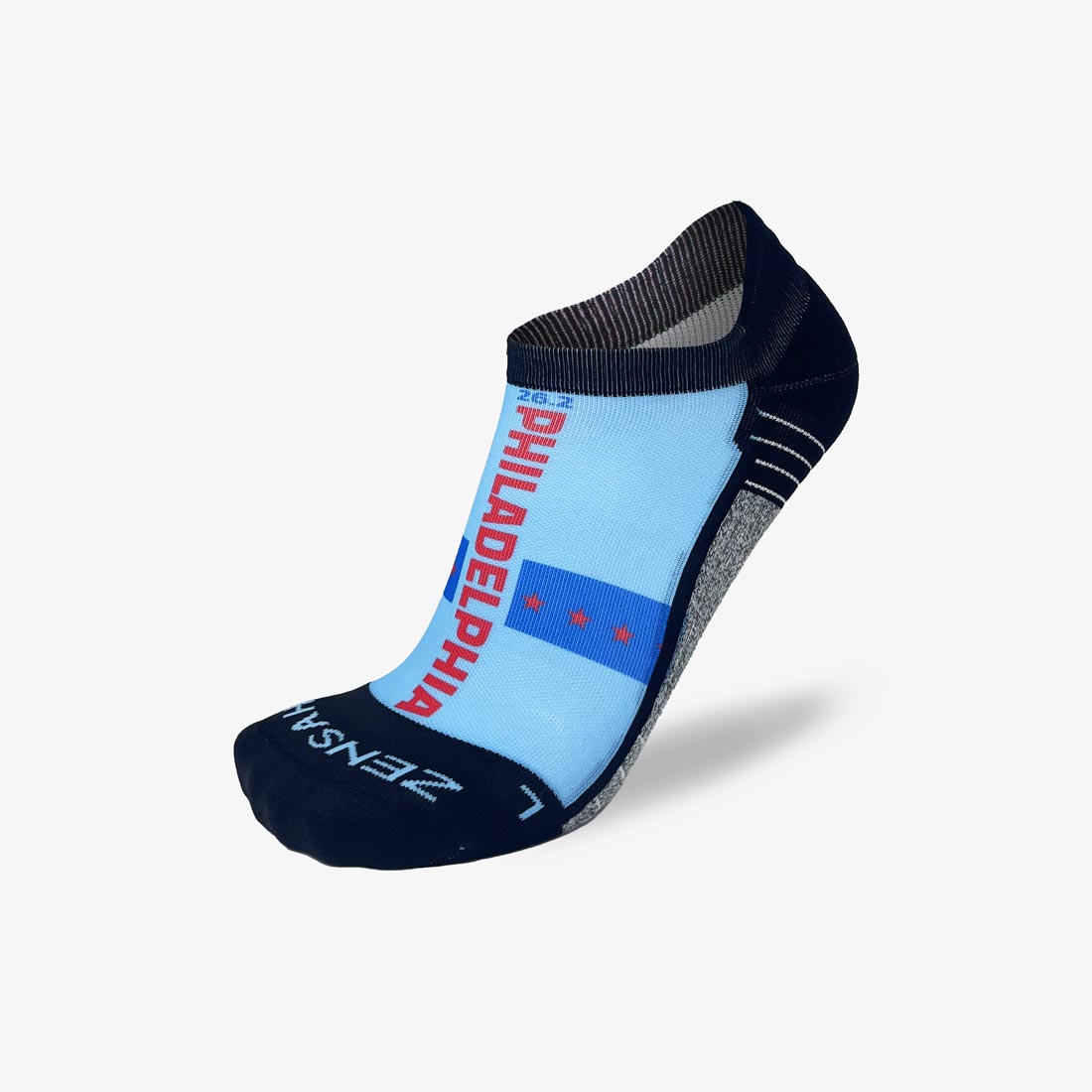 Iconic Philly Running Socks (No Show)