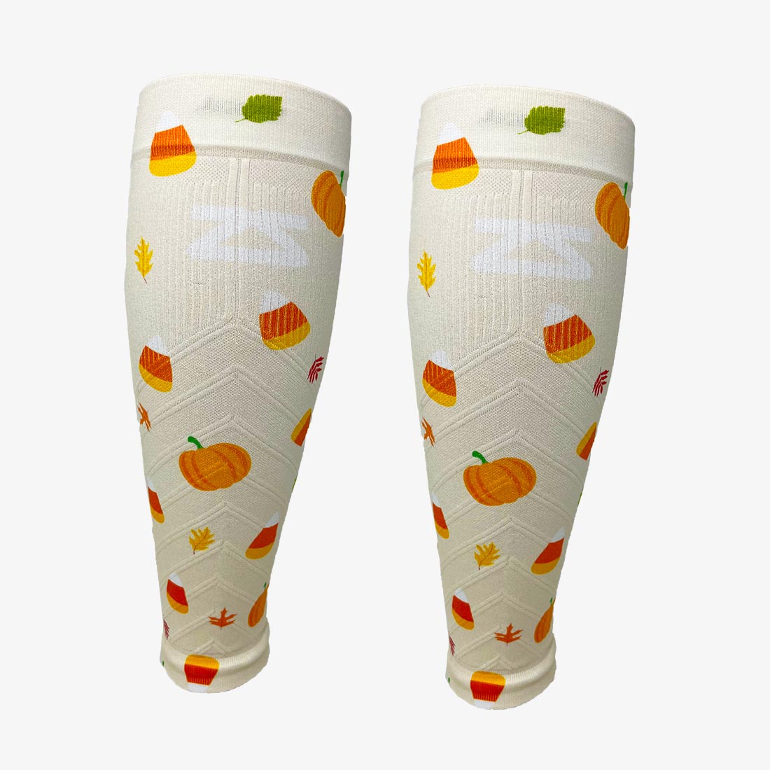 Pumpkins and Candy Compression Leg Sleeves