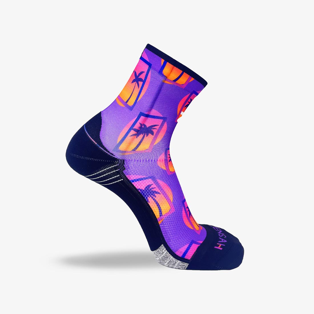 Retro Palms Socks (Mini-Crew)Socks - Zensah