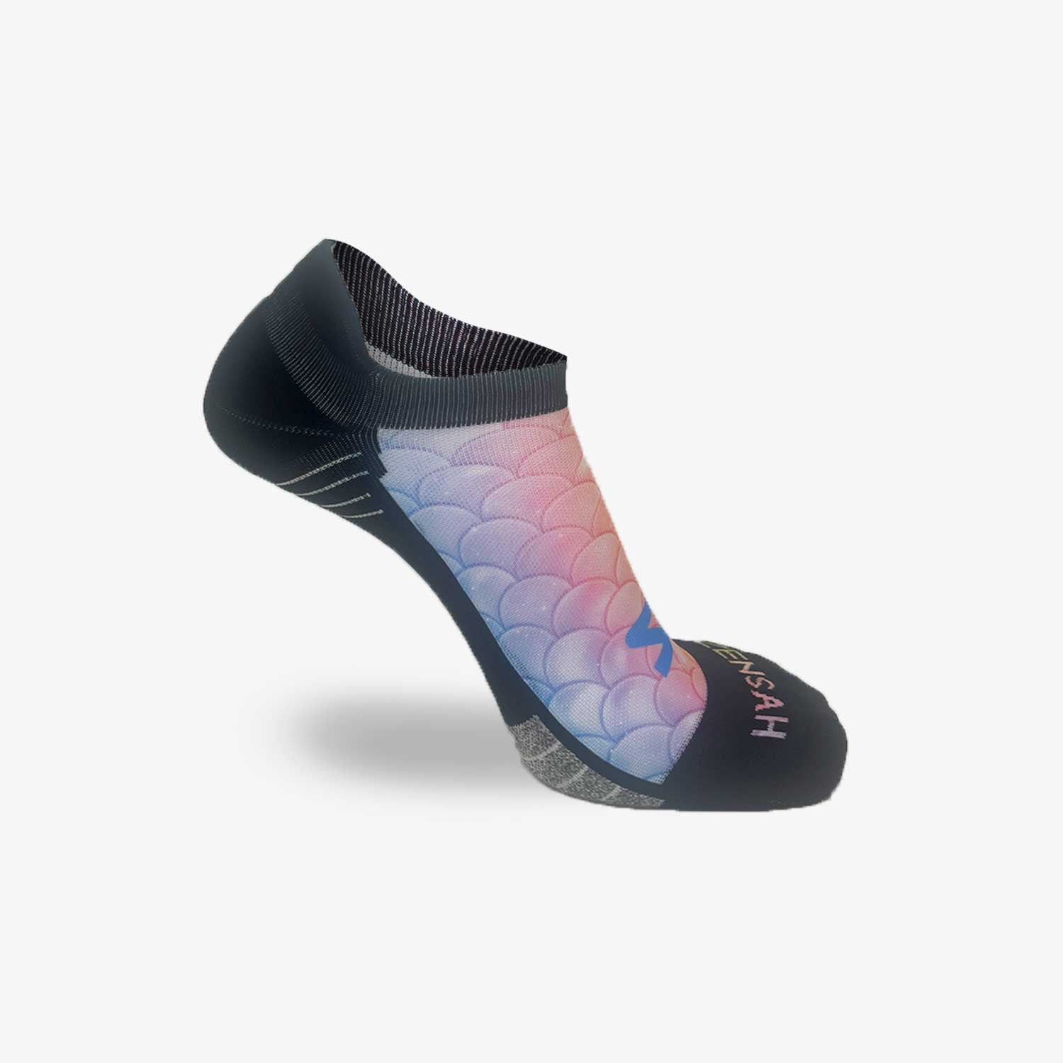 Rainbow Mermaid Tail Socks (No Show)