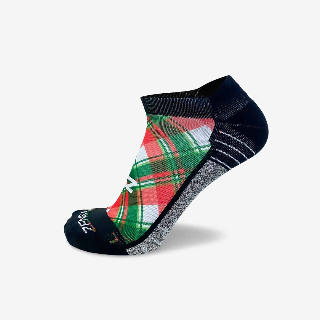 Xmas Plaid Socks (No Show)Socks - Zensah