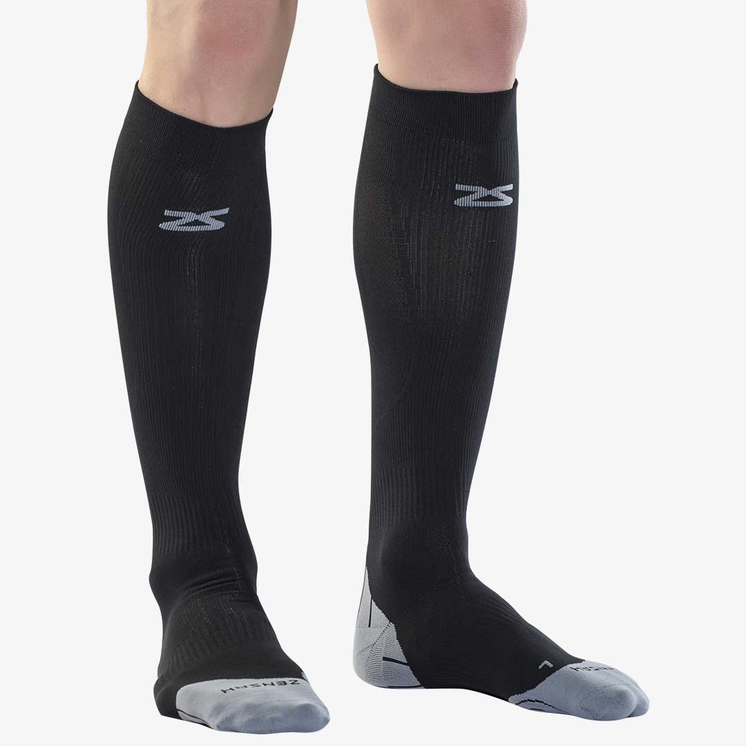 Buy PRO GYM Compression Sleeve for Men & Women - BEST Calf Compression  Socks for Running Shin Splint Calf Pain Relief Leg Support Sleeve for  Runners Medical Air Travel Nursing Cycling (BLACK