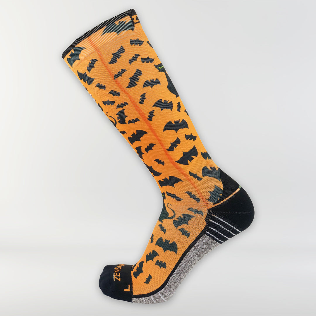 Cats and Bats Compression Socks (Knee-High)Socks - Zensah