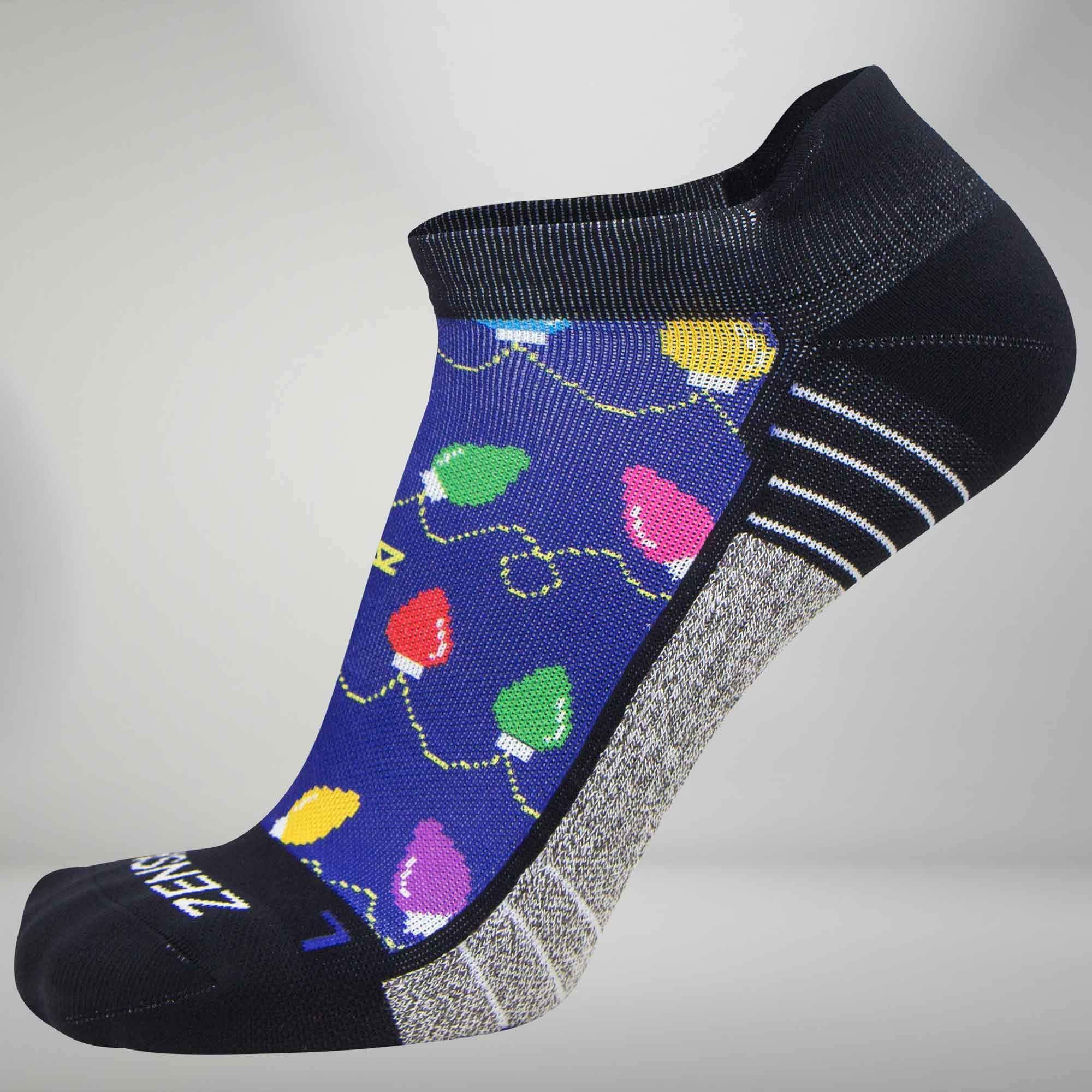 Christmas Lights Socks (No Show)Socks - Zensah