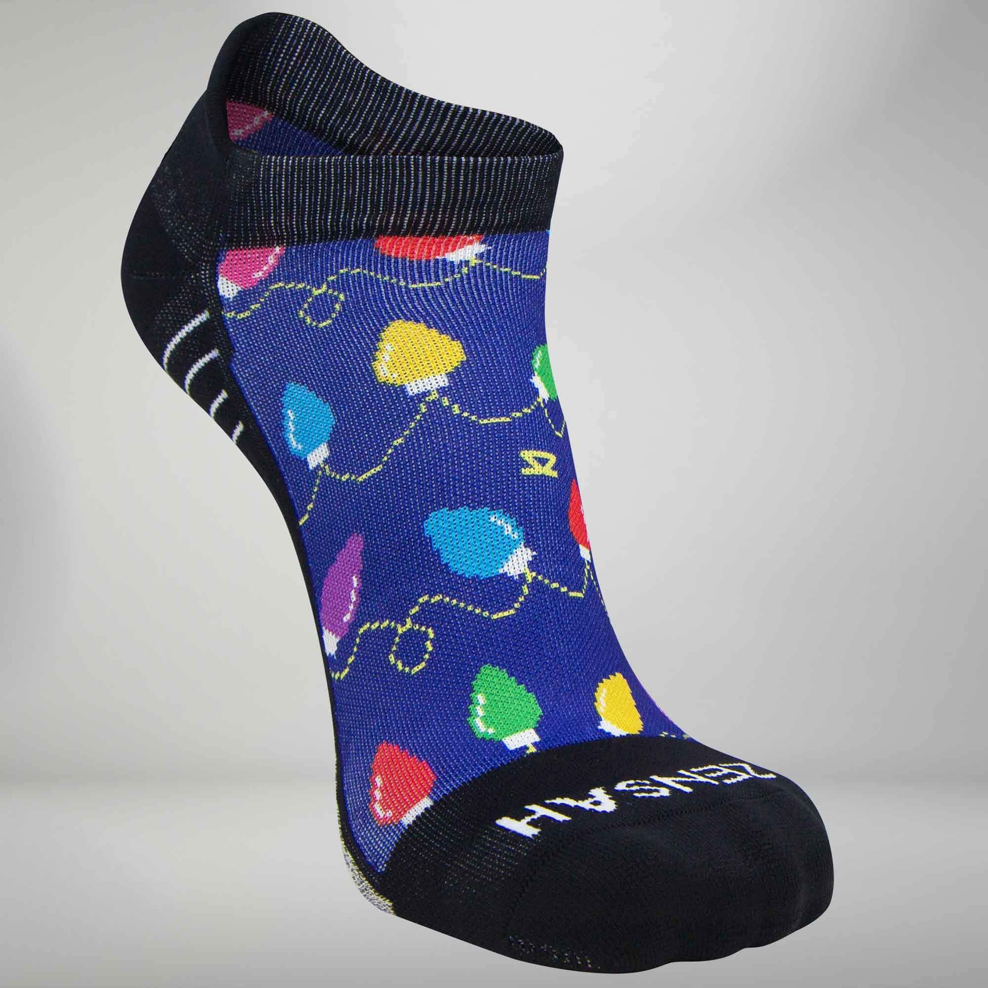 Christmas Lights Socks (No Show)Socks - Zensah