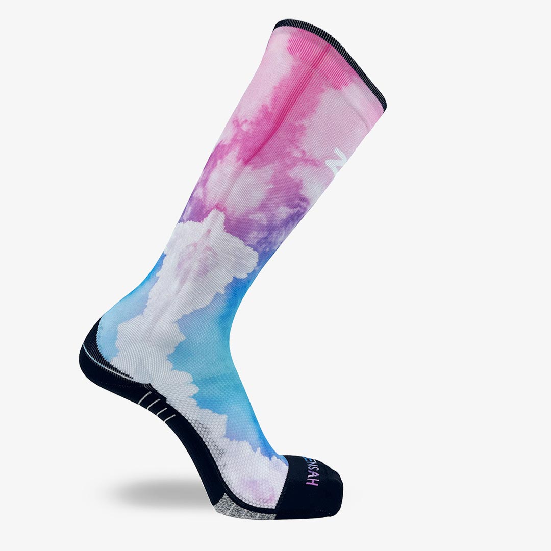 Colorful Clouds Compression Socks (Knee-High)Socks - Zensah