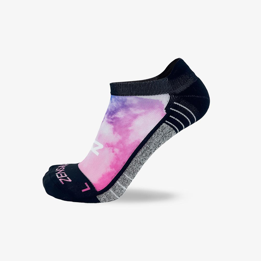 Colorful Clouds Running Socks (No Show)Socks - Zensah