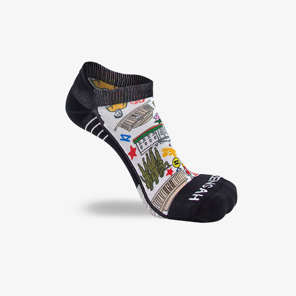 DC Doodle Socks (No Show) - Zensah