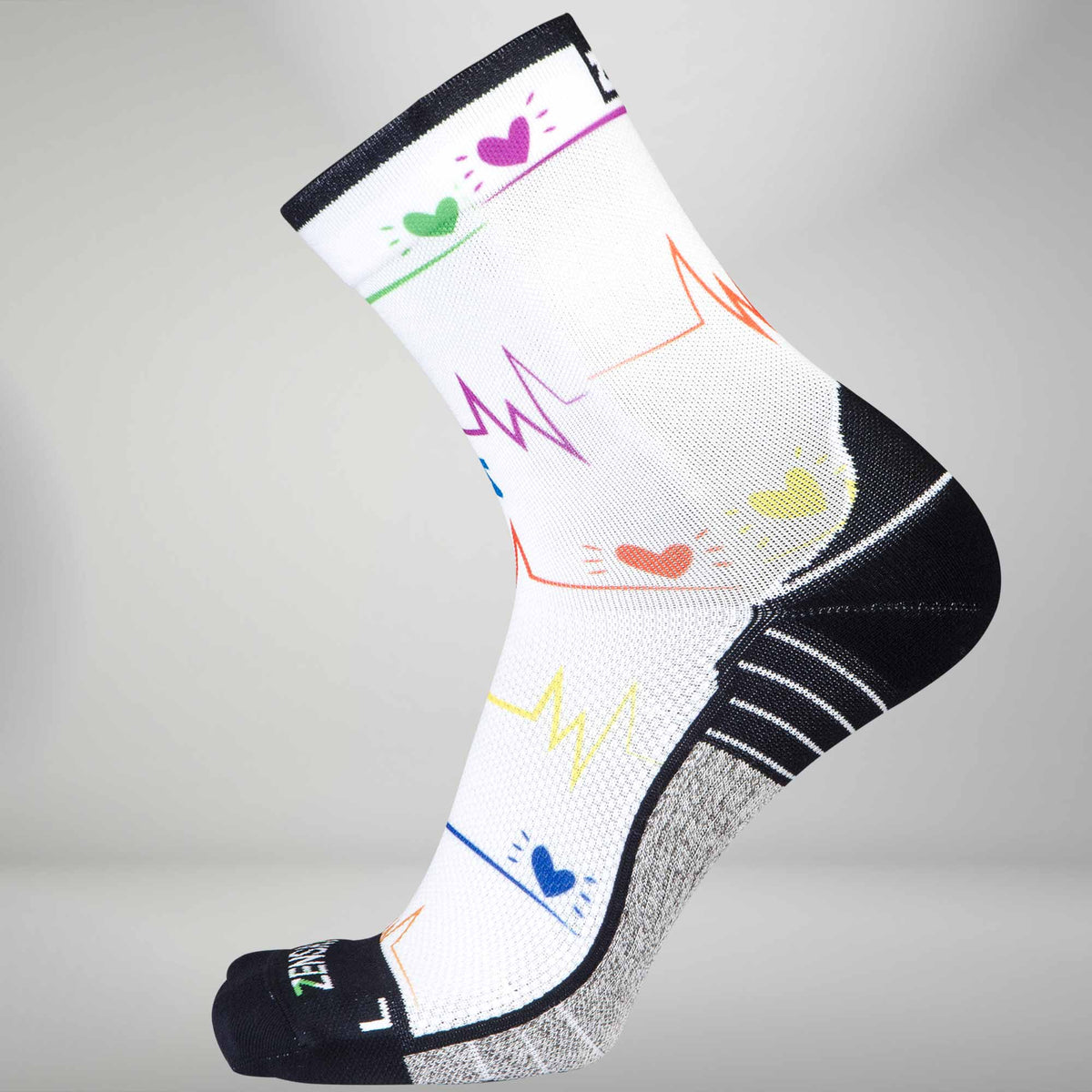 EKG Running Socks (Mini Crew)Socks - Zensah