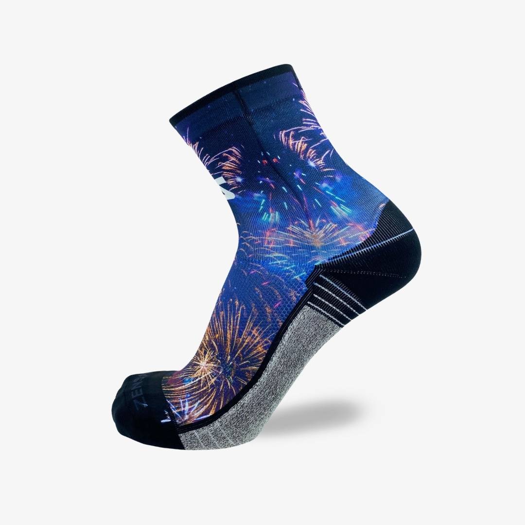 Fireworks Socks (Mini-Crew)Socks - Zensah