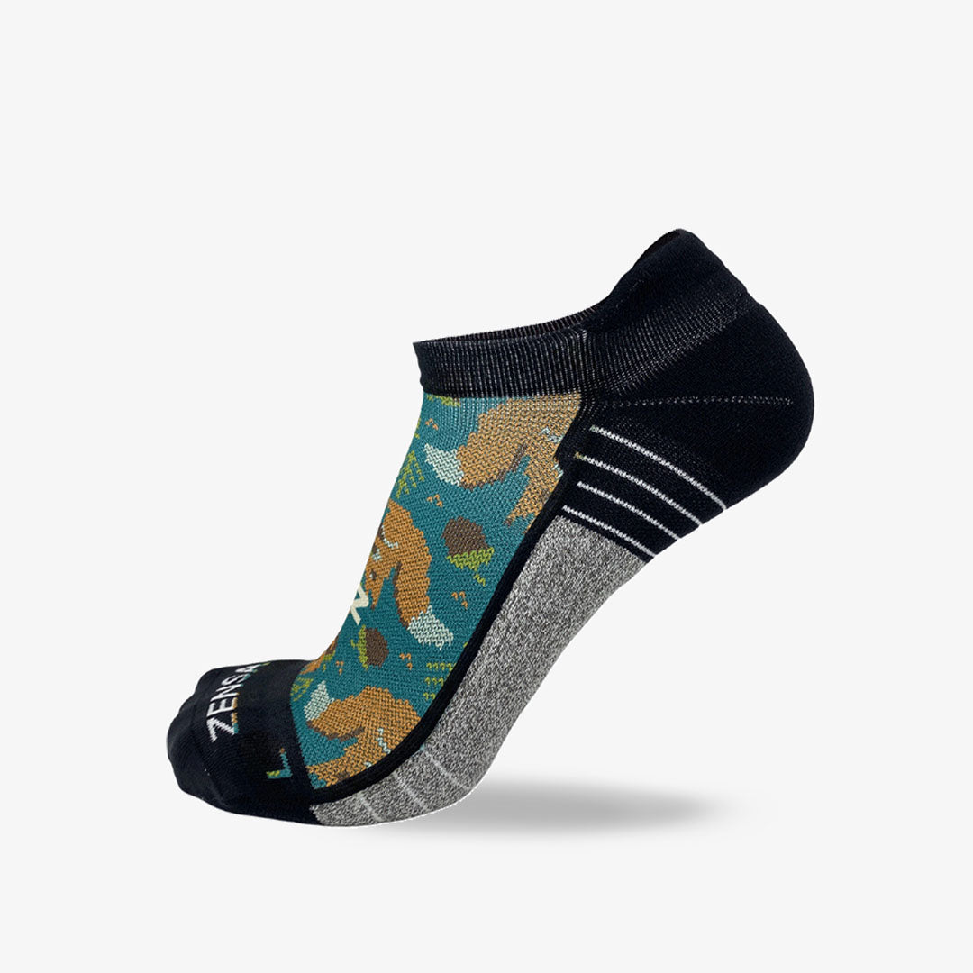 Knit Squirrels Running Socks (No Show)Socks - Zensah