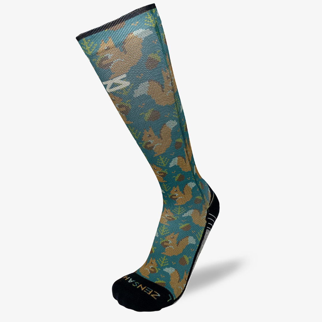 Knit Squirrels Compression Socks (Knee-High)Socks - Zensah