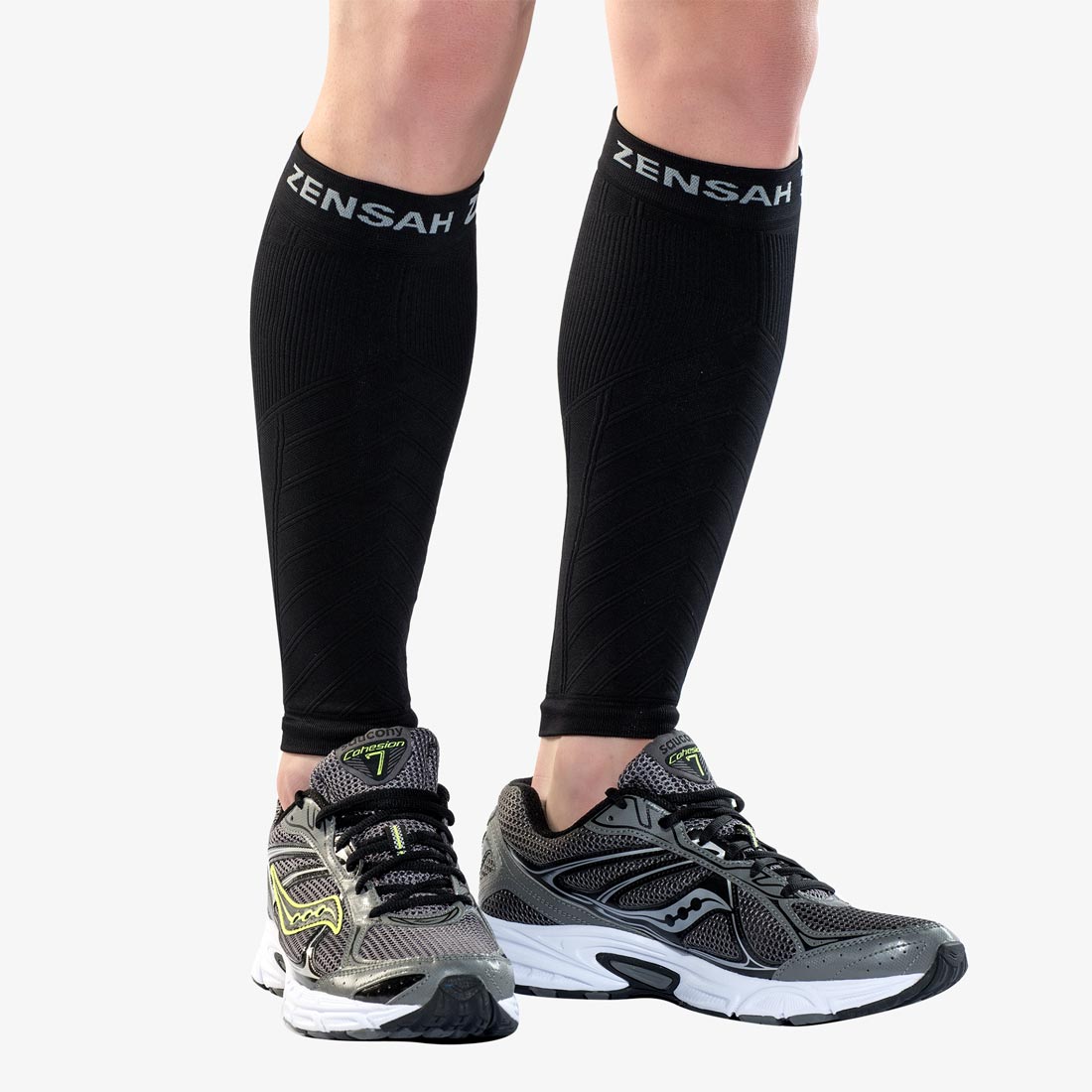 Zensah Compression Ankle / Calf Sleeves: #1 Fast Free Shipping