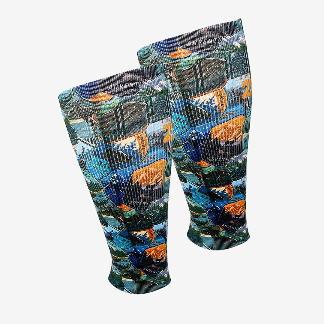 National Parks Compression Leg SleevesLeg Sleeves - Zensah