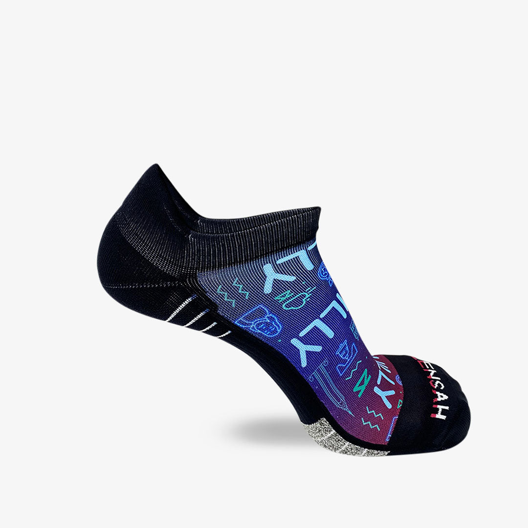 Neon Philly Running Socks (No Show)Socks - Zensah