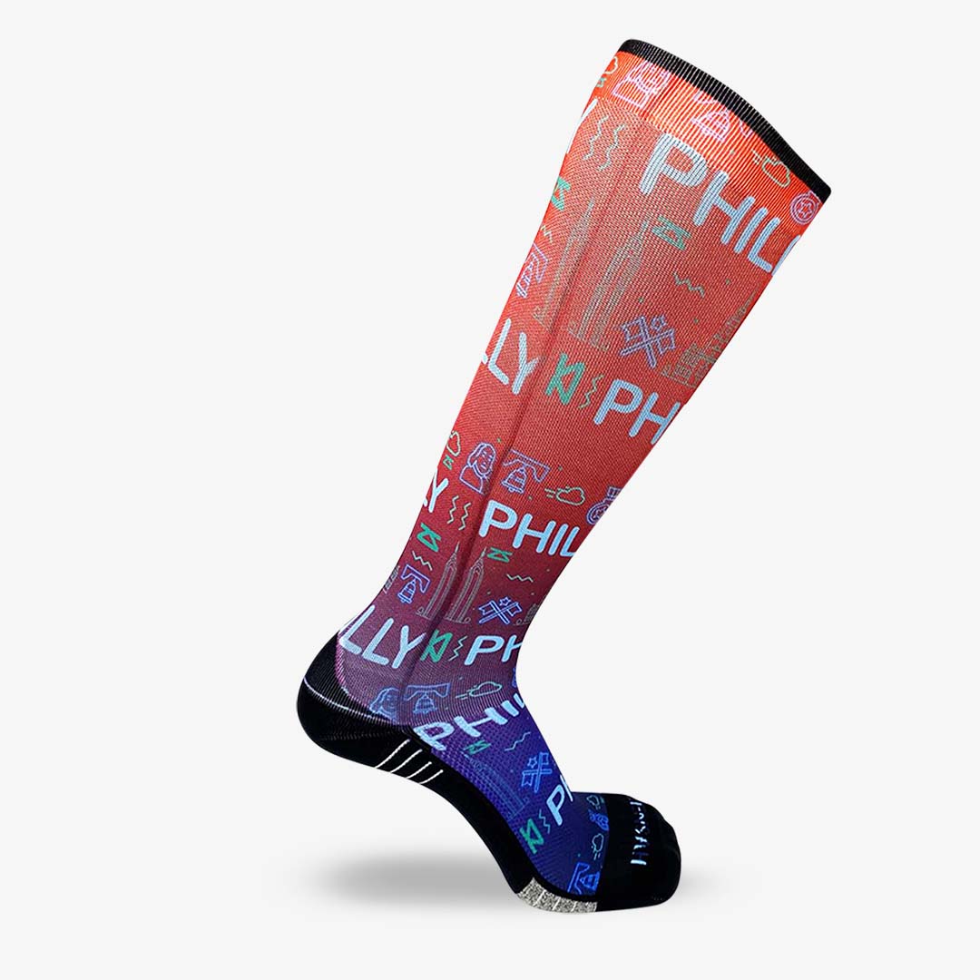 Neon Philly Compression Socks (Knee-High)Socks - Zensah