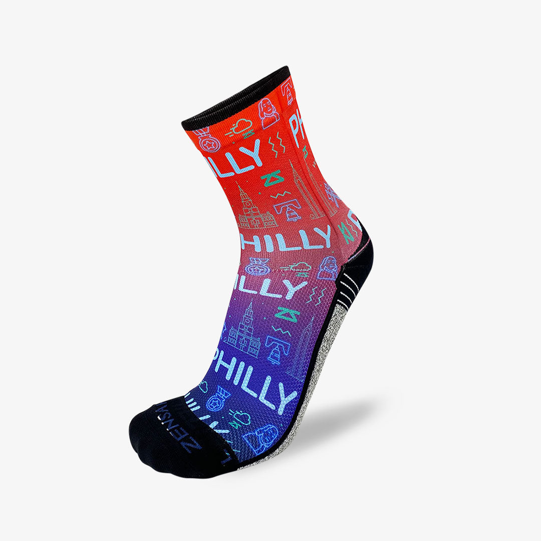 Neon Philly Socks (Mini-Crew)Socks - Zensah