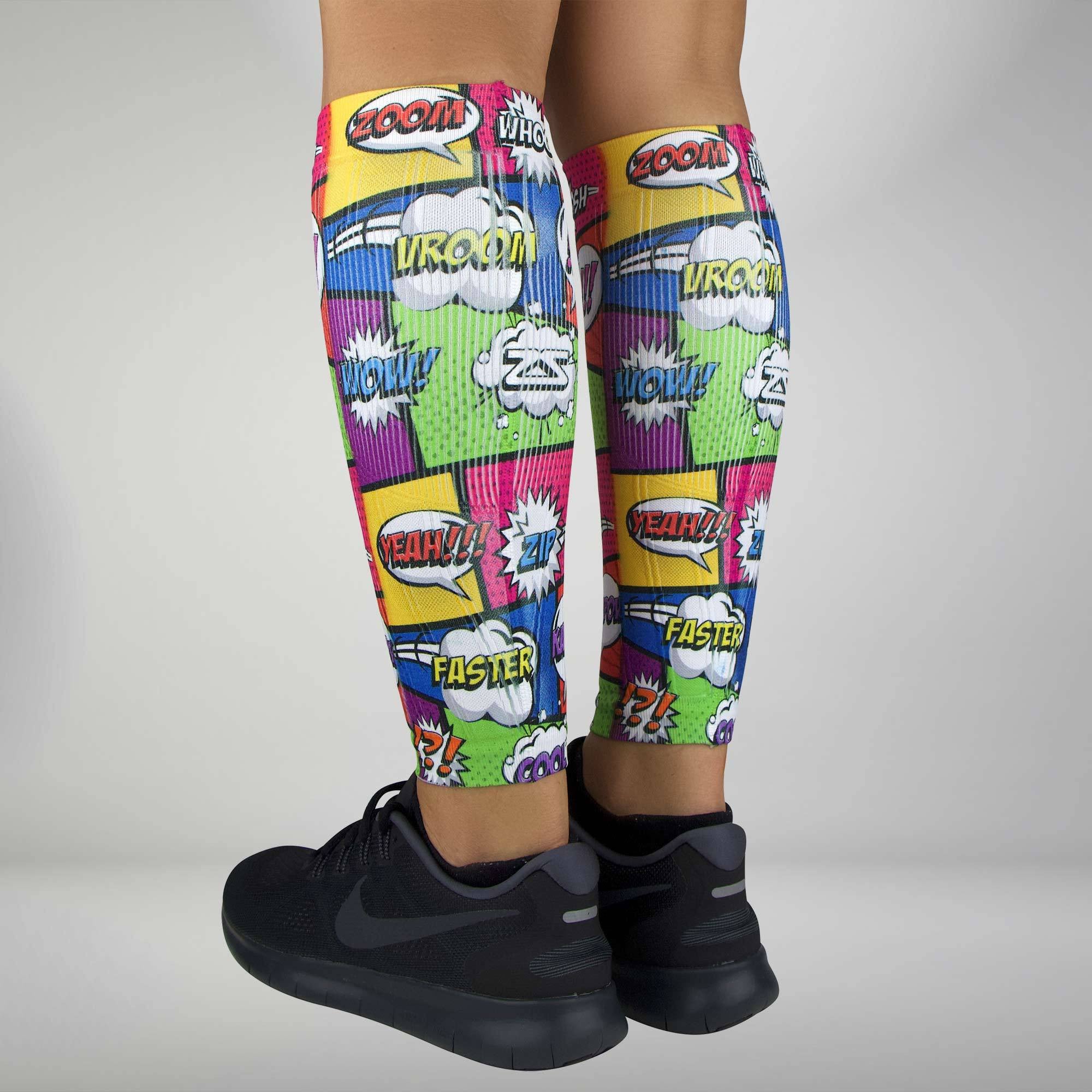 Pop Art Compression Leg SleevesLeg Sleeves - Zensah