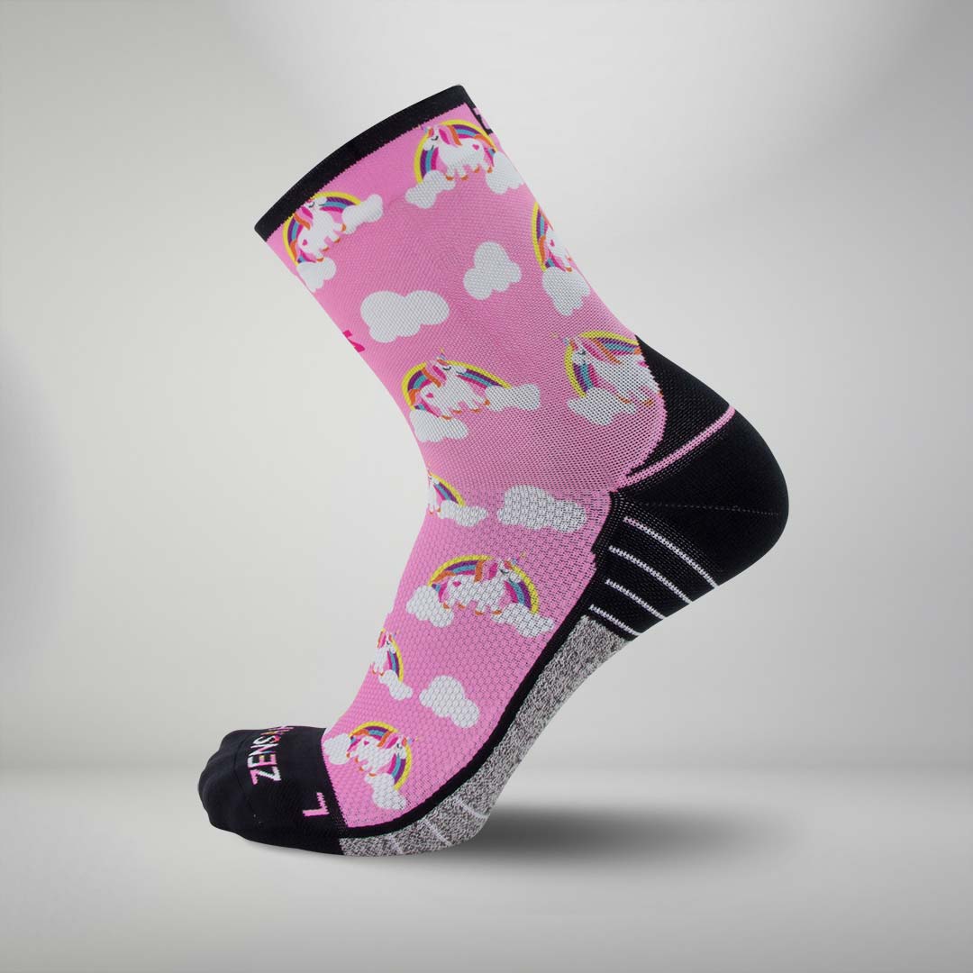 Rainbow Unicorns Socks (Mini-Crew)Socks - Zensah