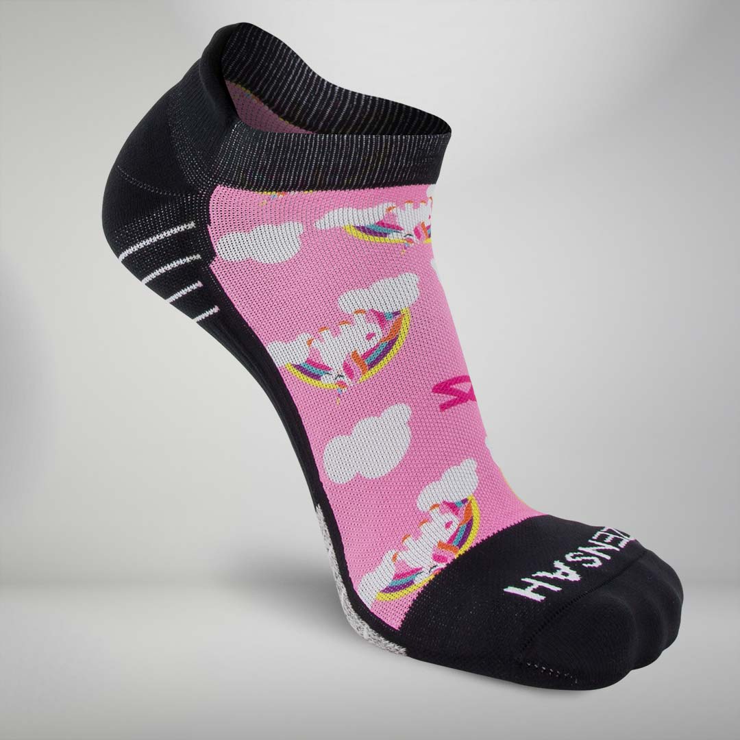 Rainbow Unicorns Socks (No Show)Socks - Zensah