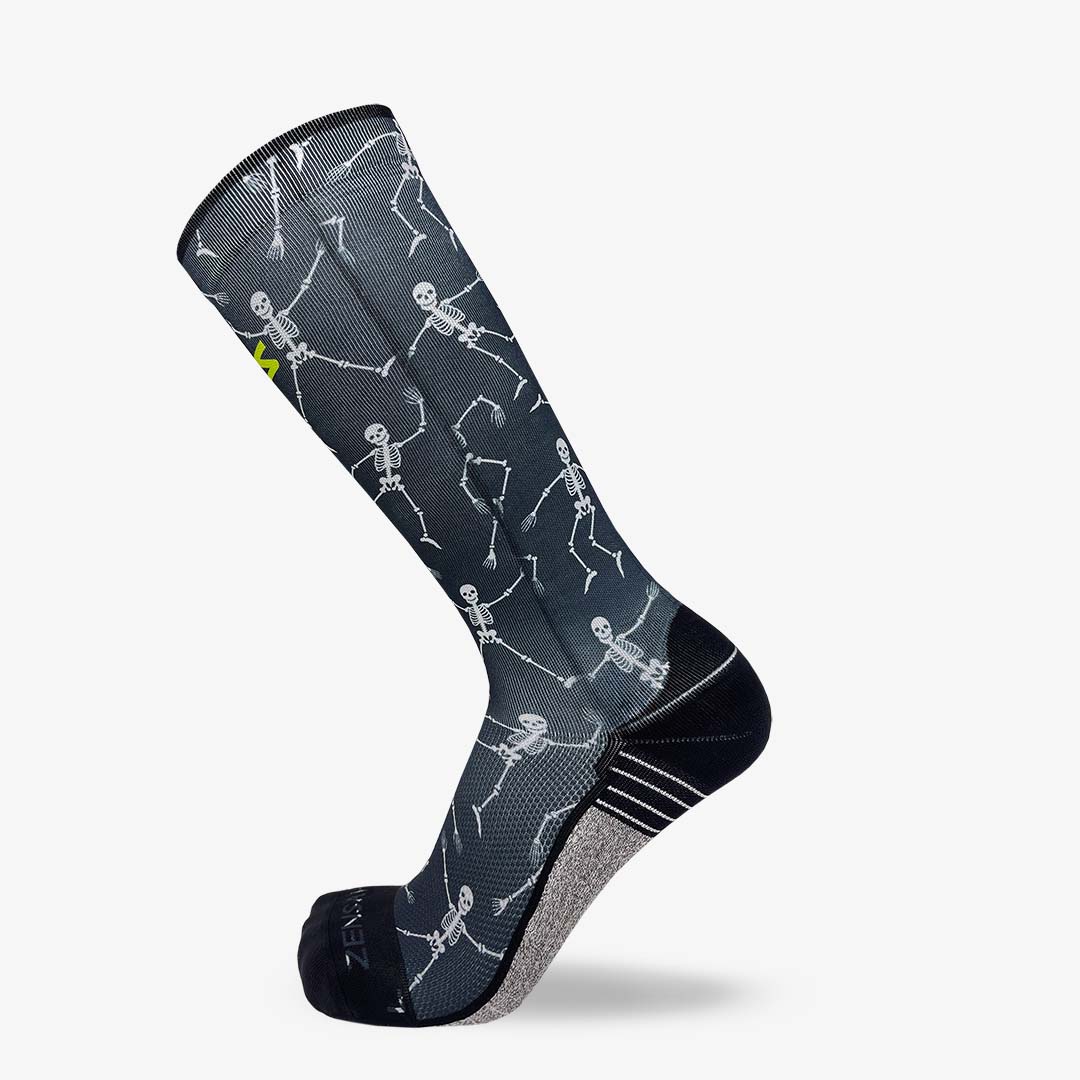 Skeletons Compression Socks (Knee-High)Socks - Zensah